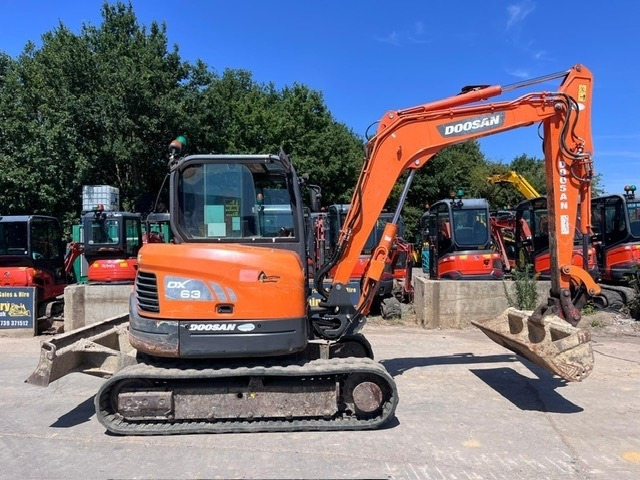 Doosan DX 63-3 - Mini bager: slika 1 Doosan DX 63-3 - Mini bager: slika 1