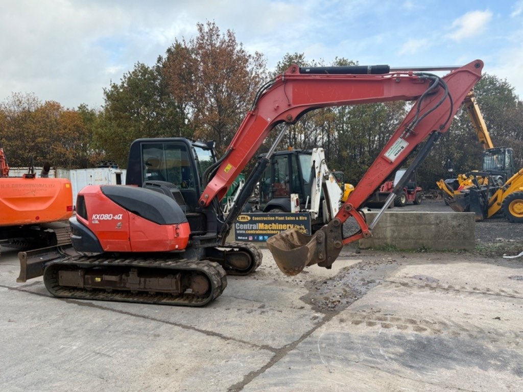 Kubota KX 080-4 - Mini bager: slika 2 Kubota KX 080-4 - Mini bager: slika 2