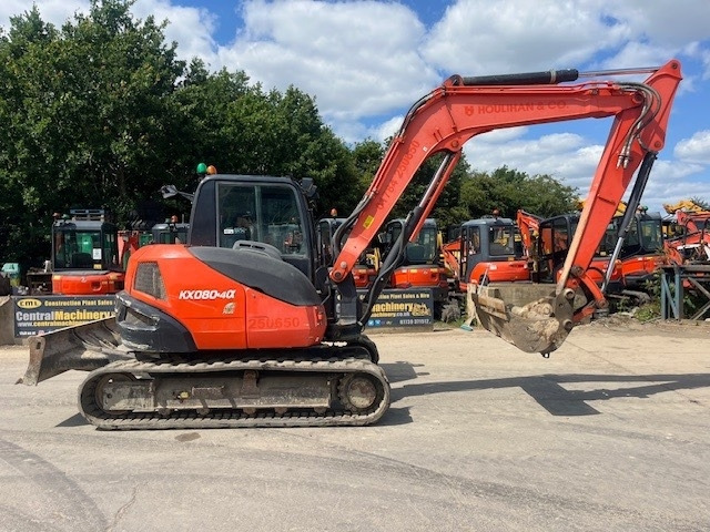 Kubota KX 080-4 - Mini bager: slika 1 Kubota KX 080-4 - Mini bager: slika 1