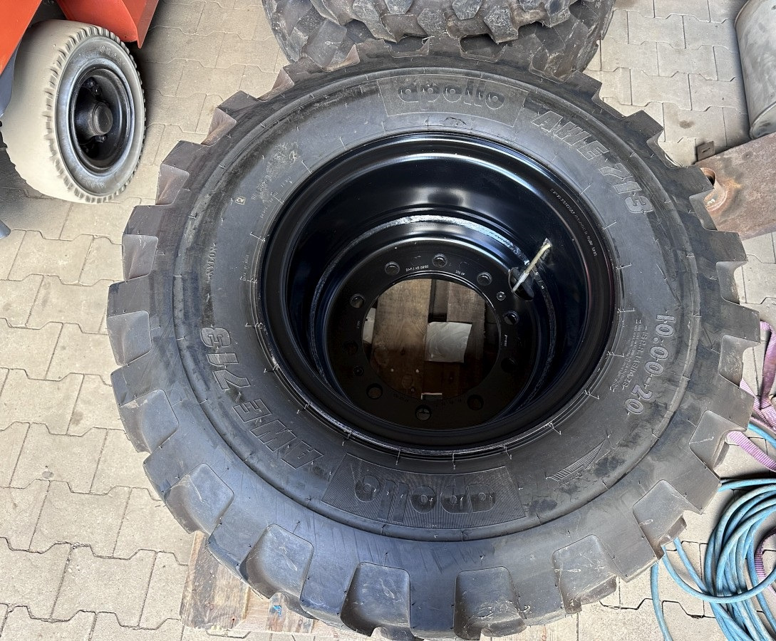 Apollo 10.00 - 20 Apollo Kompletträder - Complet tires - Guma za Bager na kolesih: slika 2 Apollo 10.00 - 20 Apollo Kompletträder - Complet tires - Guma za Bager na kolesih: slika 2