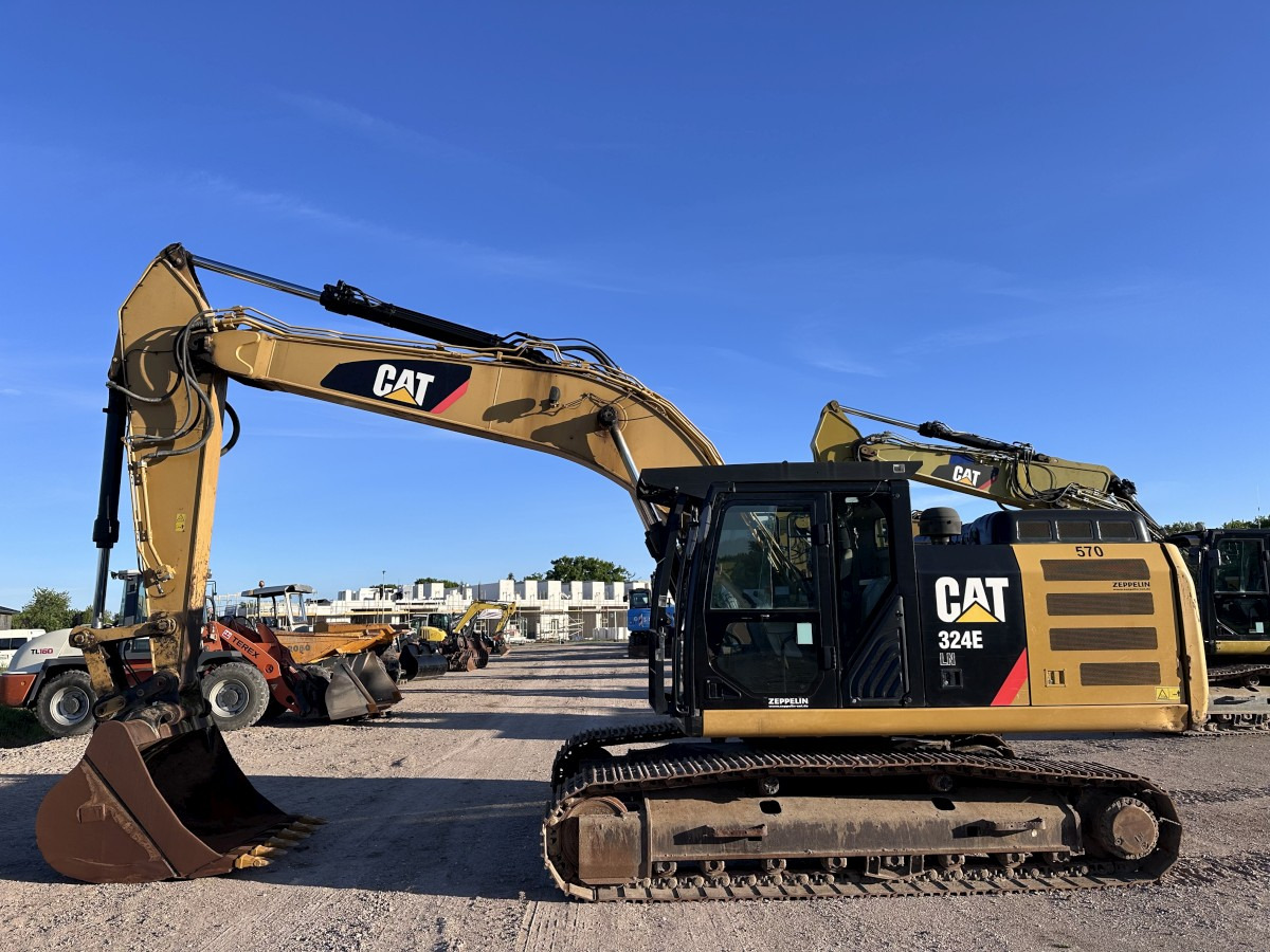 CATERPILLAR 324 E LN Deutsche Maschine! Top !!! - Bager goseničar: slika 1 CATERPILLAR 324 E LN Deutsche Maschine! Top !!! - Bager goseničar: slika 1