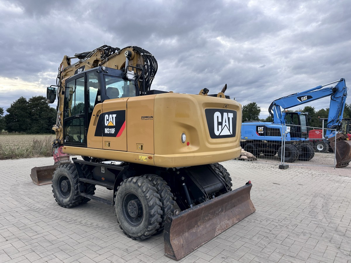 CATERPILLAR M 318 F Offset boom Deutsche Maschine Top ! - Bager na kolesih: slika 5 CATERPILLAR M 318 F Offset boom Deutsche Maschine Top ! - Bager na kolesih: slika 5