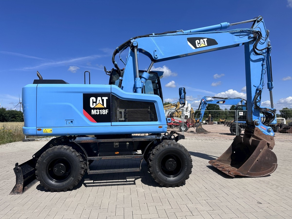 CATERPILLAR M 318 F Oil Quick OQ 65 Deutsche Maschine Top ! - Bager na kolesih: slika 2 CATERPILLAR M 318 F Oil Quick OQ 65 Deutsche Maschine Top ! - Bager na kolesih: slika 2