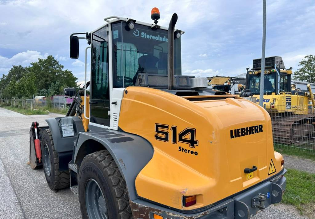 Kolesni nakladalec Liebherr L 514 Stereo +30 Kmh Klima 3er Kreis Greifschaufel: slika 21