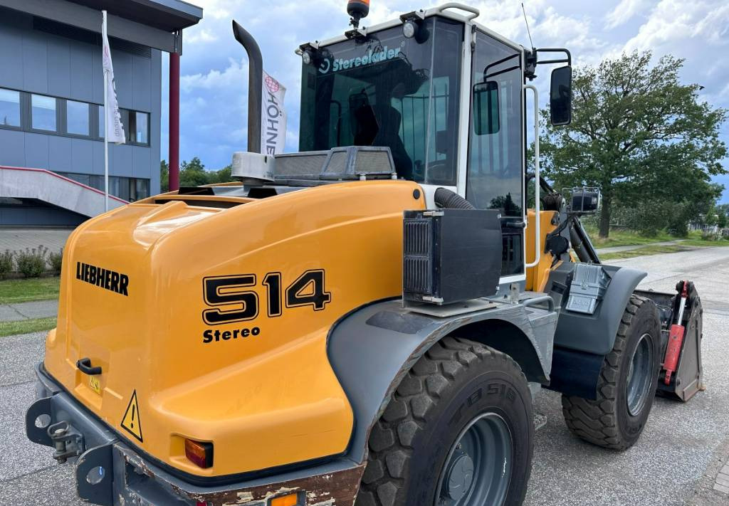 Kolesni nakladalec Liebherr L 514 Stereo +30 Kmh Klima 3er Kreis Greifschaufel: slika 22