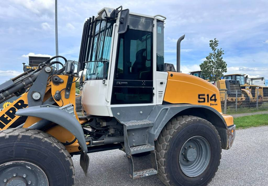 Kolesni nakladalec Liebherr L 514 Stereo +30 Kmh Klima 3er Kreis Greifschaufel: slika 20