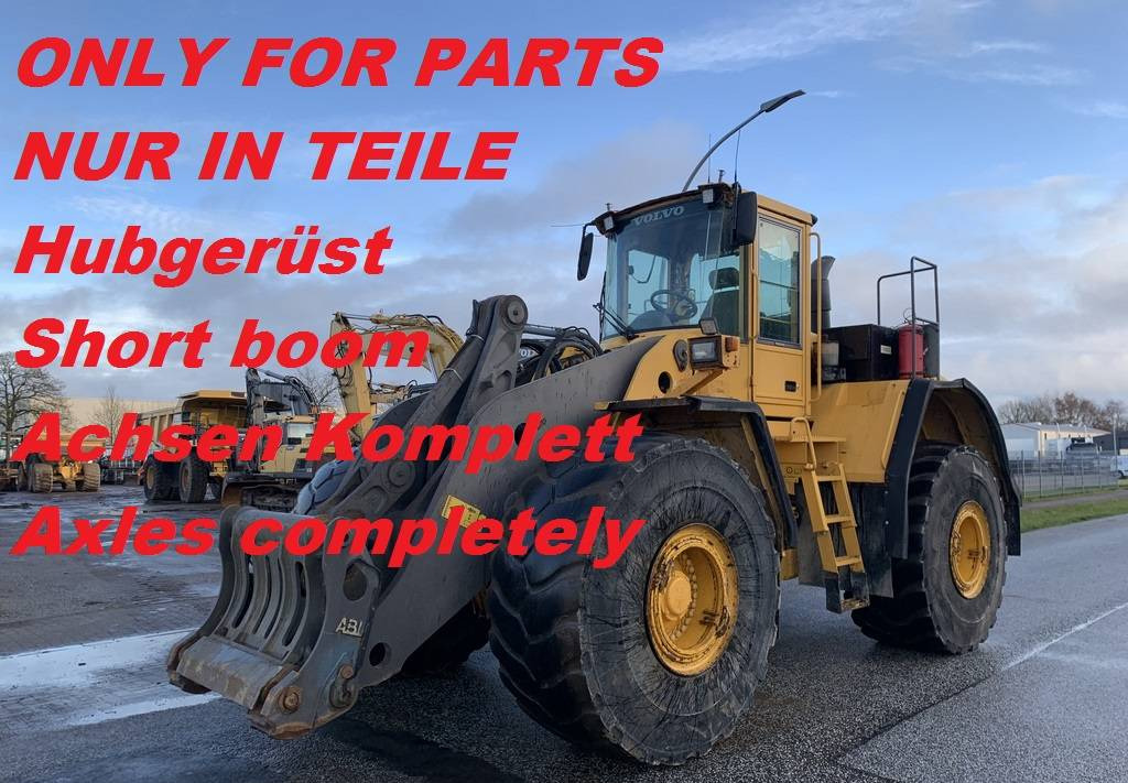 Volvo L220 E-F Achse - Axle - Hubgerüst - short boom - Kolesni nakladalec: slika 1 Volvo L220 E-F Achse - Axle - Hubgerüst - short boom - Kolesni nakladalec: slika 1