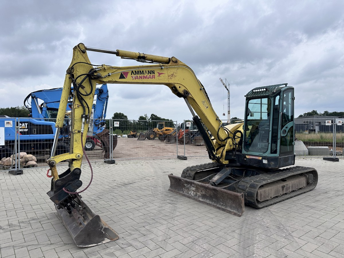 YANMAR Vio 75 Top Zustand German machine ! ! ! - Mini bager: slika 3 YANMAR Vio 75 Top Zustand German machine ! ! ! - Mini bager: slika 3