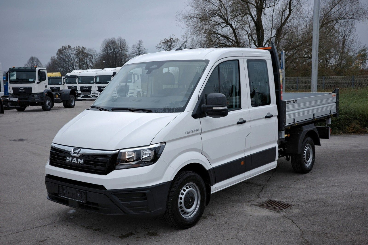 MAN TGE 3.140 L4 DoKa (3+4) 3-Seiten-Kipper - Dostavno vozilo prekucnik, Dostavno vozilo z dvojno kabino: slika 1 MAN TGE 3.140 L4 DoKa (3+4) 3-Seiten-Kipper - Dostavno vozilo prekucnik, Dostavno vozilo z dvojno kabino: slika 1