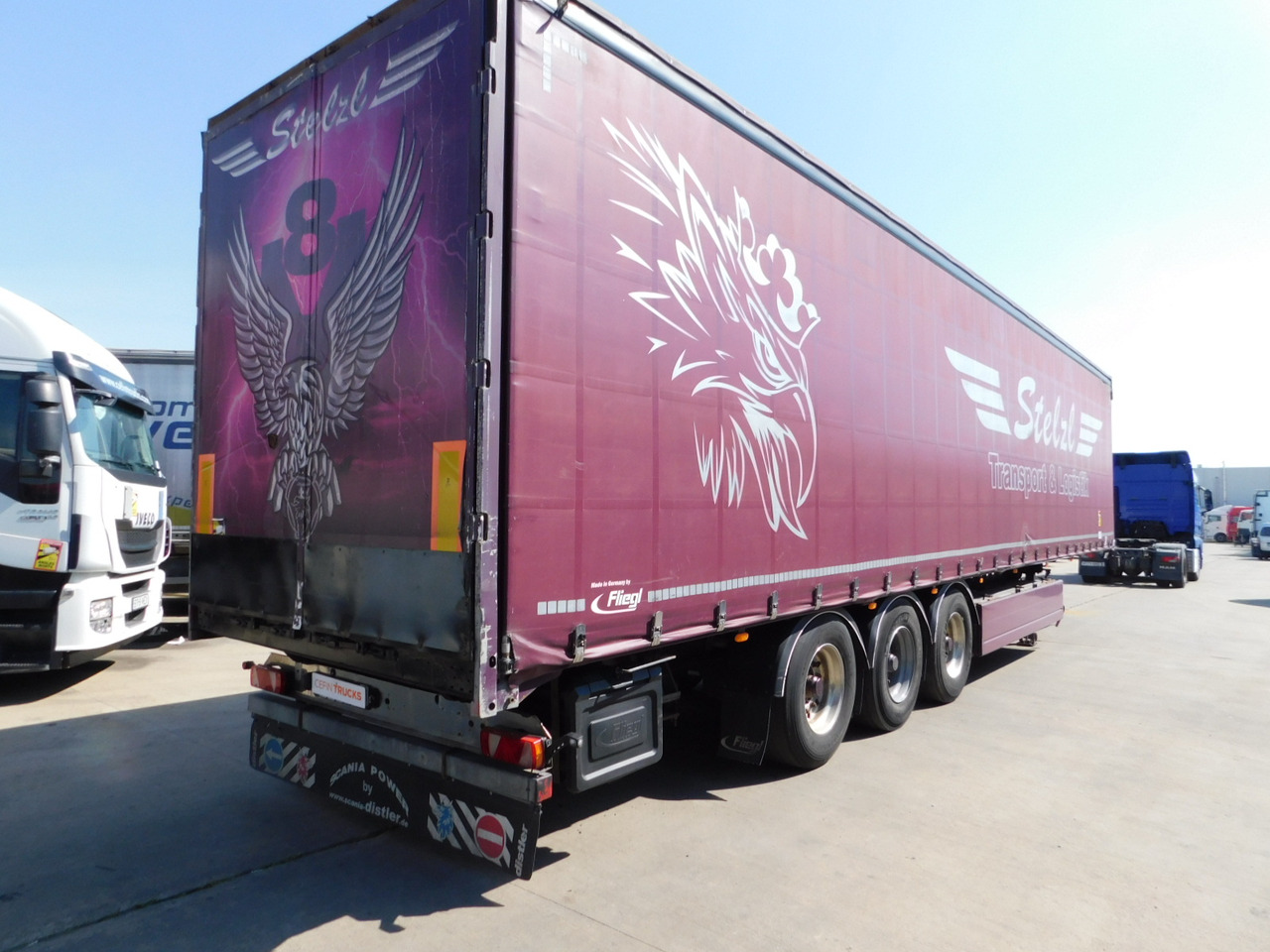 Fliegl Sds 390 - Polprikolica s ponjavo: slika 3 Fliegl Sds 390 - Polprikolica s ponjavo: slika 3