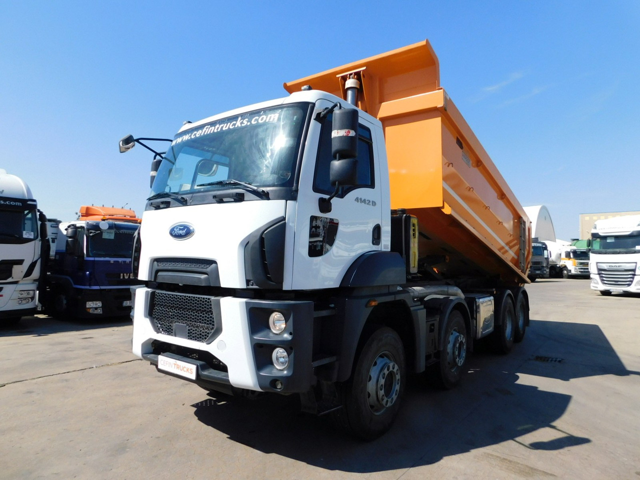 Ford 4142d 8x4 dcab e6 16s2230 - Tovornjak prekucnik: slika 1 Ford 4142d 8x4 dcab e6 16s2230 - Tovornjak prekucnik: slika 1