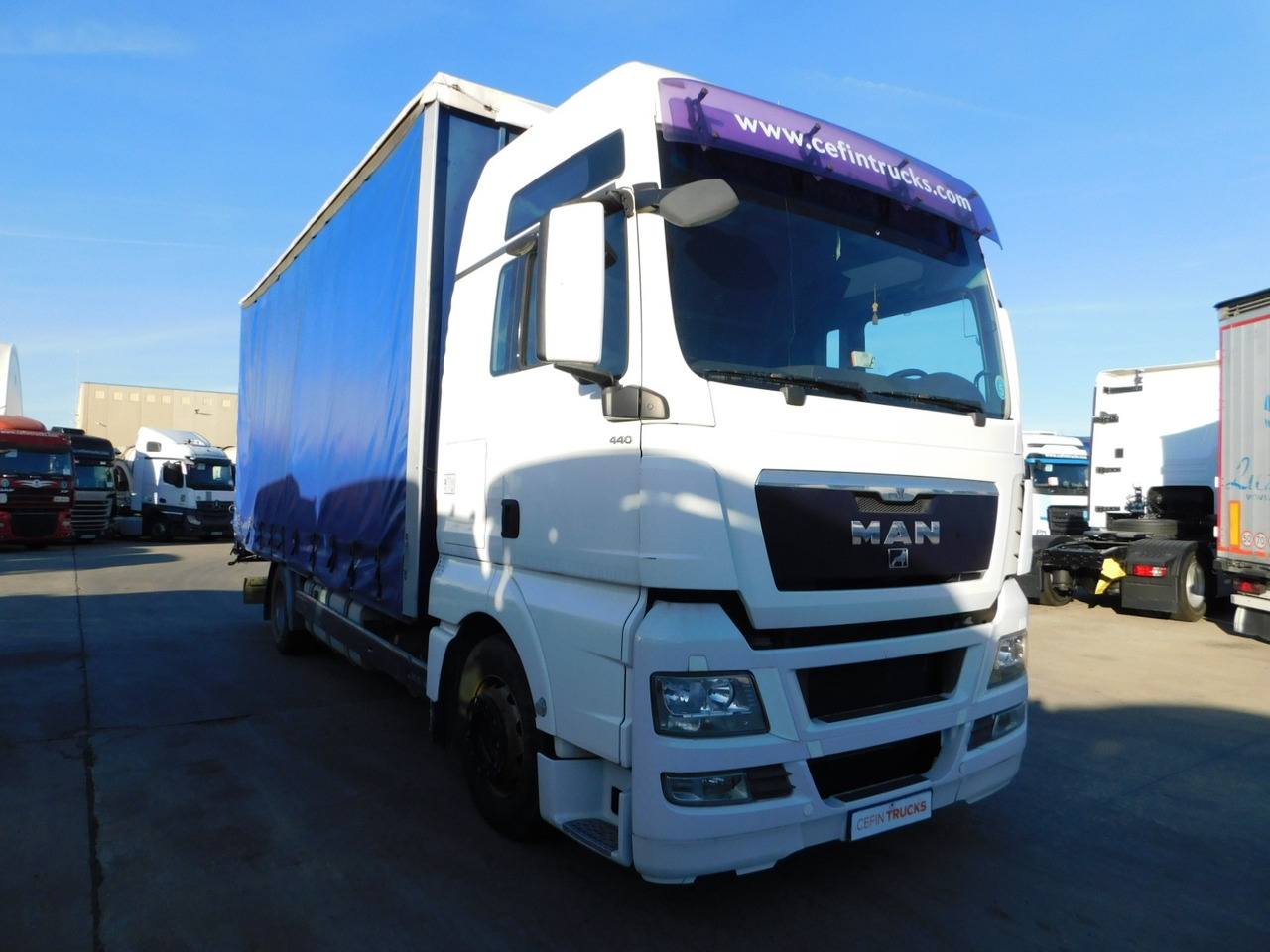 Man Tgx 18440 - Tovornjak s ponjavo: slika 2 Man Tgx 18440 - Tovornjak s ponjavo: slika 2
