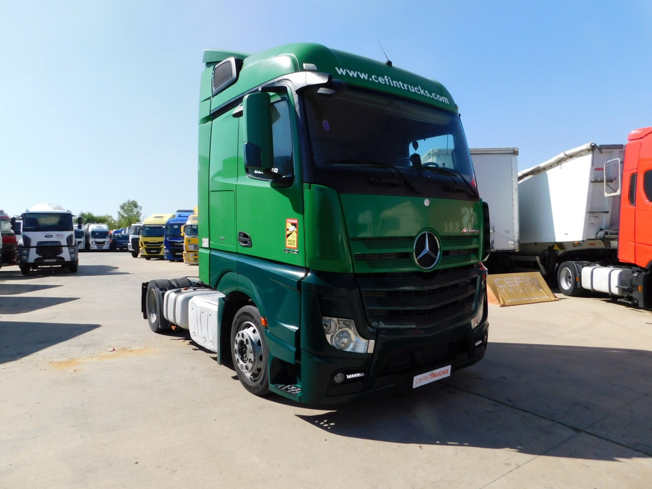 Mercedes Actros - Vlačilec: slika 2 Mercedes Actros - Vlačilec: slika 2