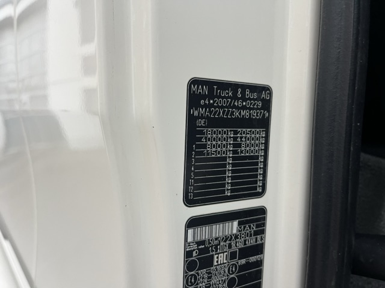 MAN TGX 18.460 4x4H BLS Euro6 Klima Luftfeder ZV - Vlačilec: slika 2 MAN TGX 18.460 4x4H BLS Euro6 Klima Luftfeder ZV - Vlačilec: slika 2