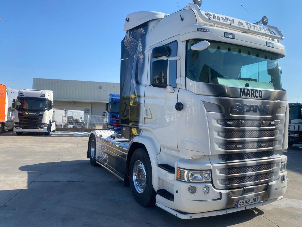 Scania R 580 - Vlačilec: slika 5 Scania R 580 - Vlačilec: slika 5