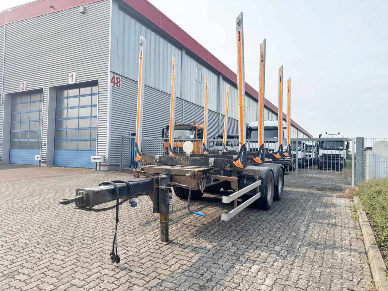 2ST24LZ63 Holzanhänger 2ST24LZ63 Holzanhänger - Prikolica za prevoz lesa: slika 2 2ST24LZ63 Holzanhänger 2ST24LZ63 Holzanhänger - Prikolica za prevoz lesa: slika 2