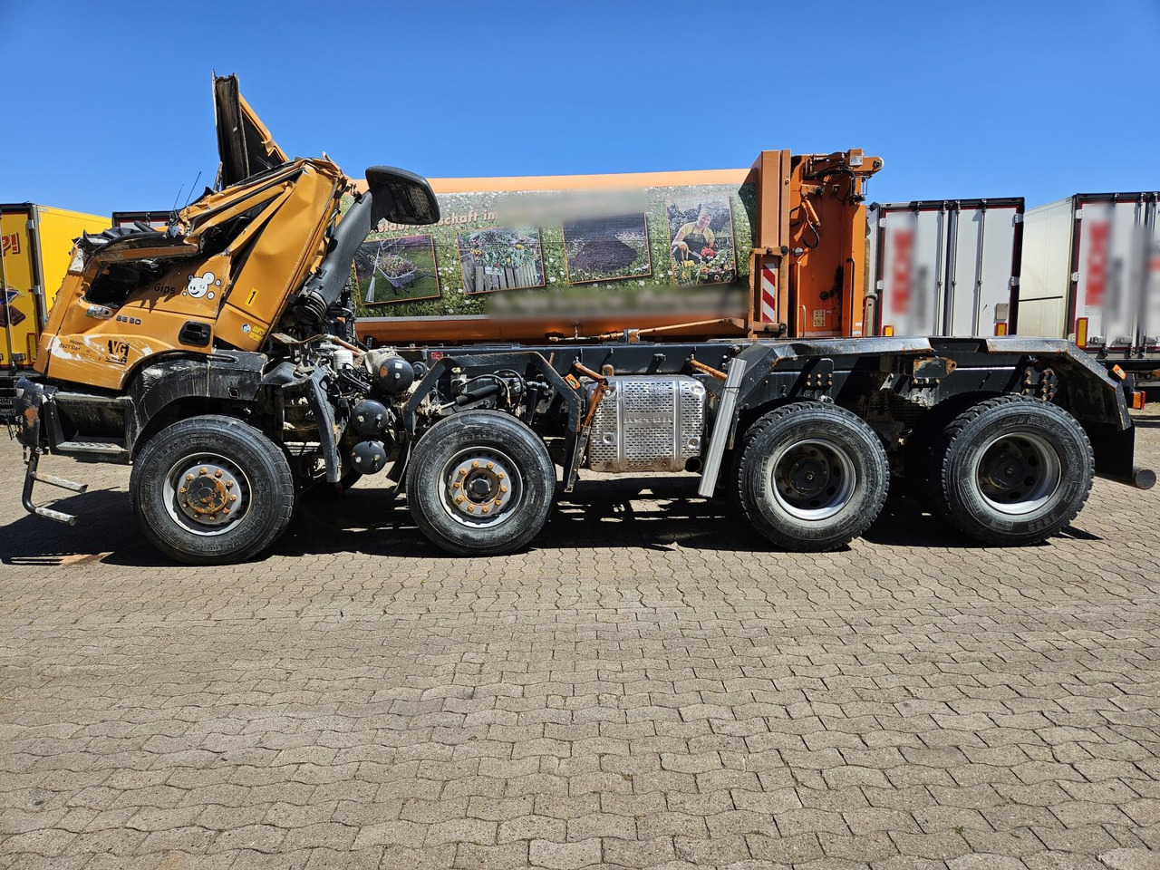 Tovornjak-šasija ASTRA HD9 86.50-90 8x6 ASTRA HD9 86.50-90 8x6, Unfallschaden, Cursor 13: slika 9