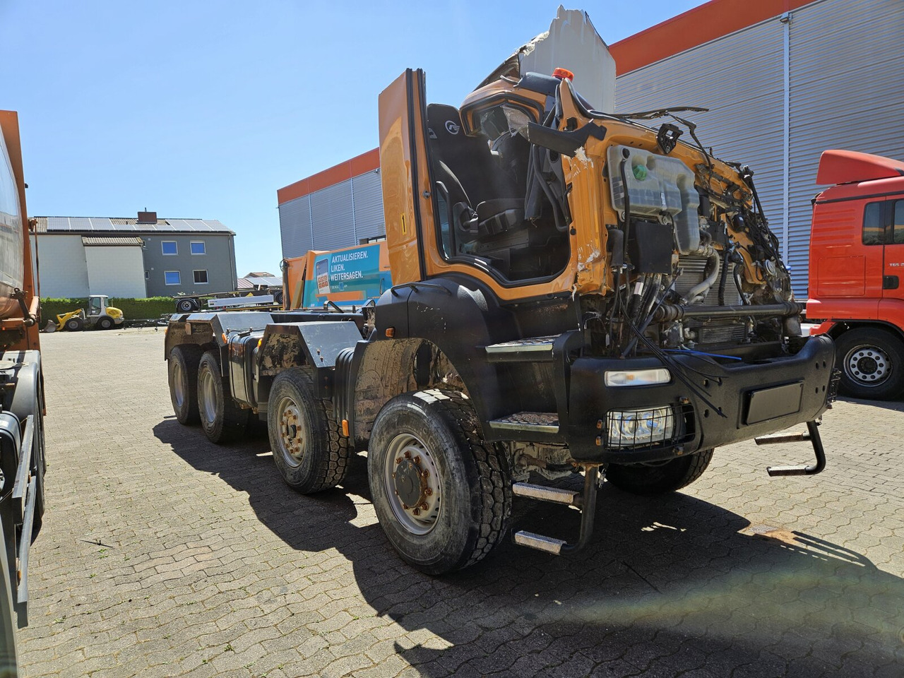 Tovornjak-šasija ASTRA HD9 86.50-90 8x6 ASTRA HD9 86.50-90 8x6, Unfallschaden, Cursor 13: slika 13