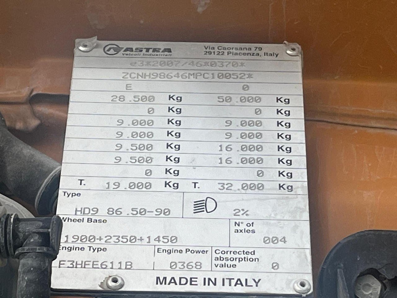 ASTRA HD9 86.50-90 8x6 ASTRA HD9 86.50-90 8x6, Unfallschaden, Cursor 13 - Tovornjak-šasija: slika 5 ASTRA HD9 86.50-90 8x6 ASTRA HD9 86.50-90 8x6, Unfallschaden, Cursor 13 - Tovornjak-šasija: slika 5