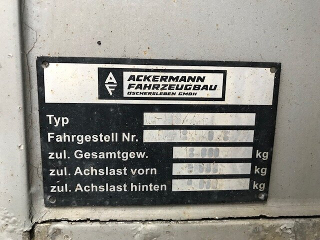 Ackermann VA-F 18/7.4E VA-F 18/7.4E Kühlanhänger, Thermo-King, LBW - Prikolica hladilnik: slika 5 Ackermann VA-F 18/7.4E VA-F 18/7.4E Kühlanhänger, Thermo-King, LBW - Prikolica hladilnik: slika 5