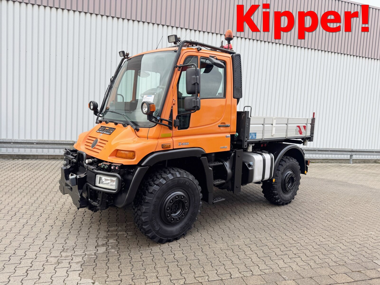 Unimog U 400 405/12 4x4 U 400 405/12 4x4, Kipper, Kommunalhydraulik, VarioPilot, Zapfwelle - Dostavno vozilo: slika 1 Unimog U 400 405/12 4x4 U 400 405/12 4x4, Kipper, Kommunalhydraulik, VarioPilot, Zapfwelle - Dostavno vozilo: slika 1