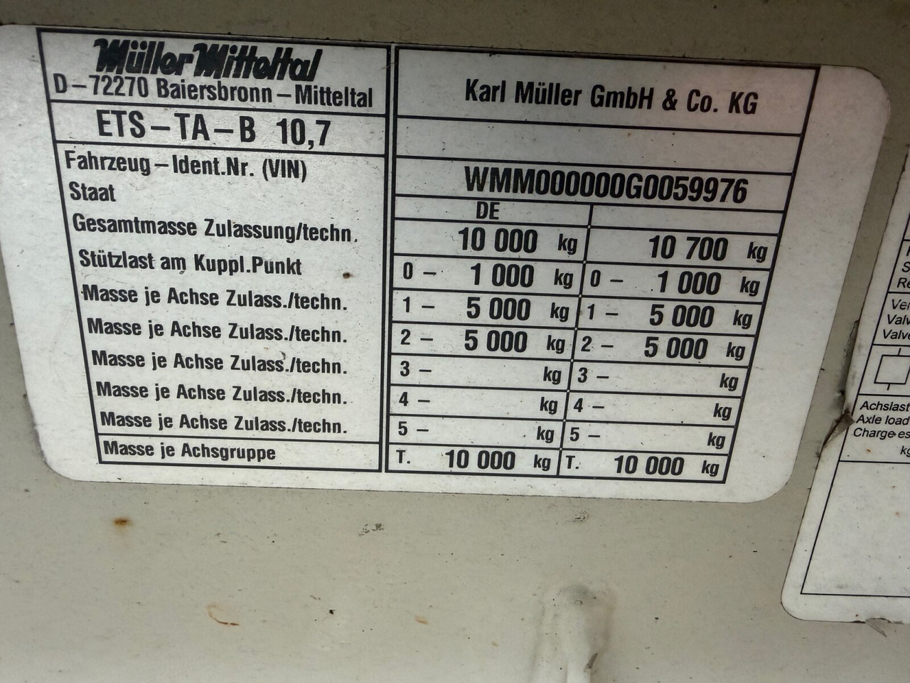 ETS-TA-B 10,7 ETS-TA-B 10,7 - Nizko noseča prikolica: slika 3 ETS-TA-B 10,7 ETS-TA-B 10,7 - Nizko noseča prikolica: slika 3