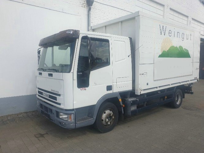 Euro Cargo ML 75E14 4x2 Euro Cargo ML 75E14 4x2 Getränkekoffer, 6-Zylinder-Motor - Tovornjak zabojnik: slika 1 Euro Cargo ML 75E14 4x2 Euro Cargo ML 75E14 4x2 Getränkekoffer, 6-Zylinder-Motor - Tovornjak zabojnik: slika 1