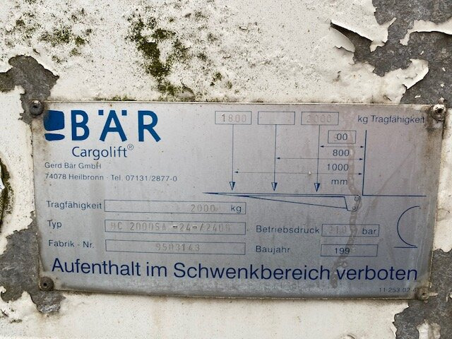 KA 18 ROHR 2-A-Kühlanhänger, LBW - Prikolica hladilnik: slika 5 KA 18 ROHR 2-A-Kühlanhänger, LBW - Prikolica hladilnik: slika 5