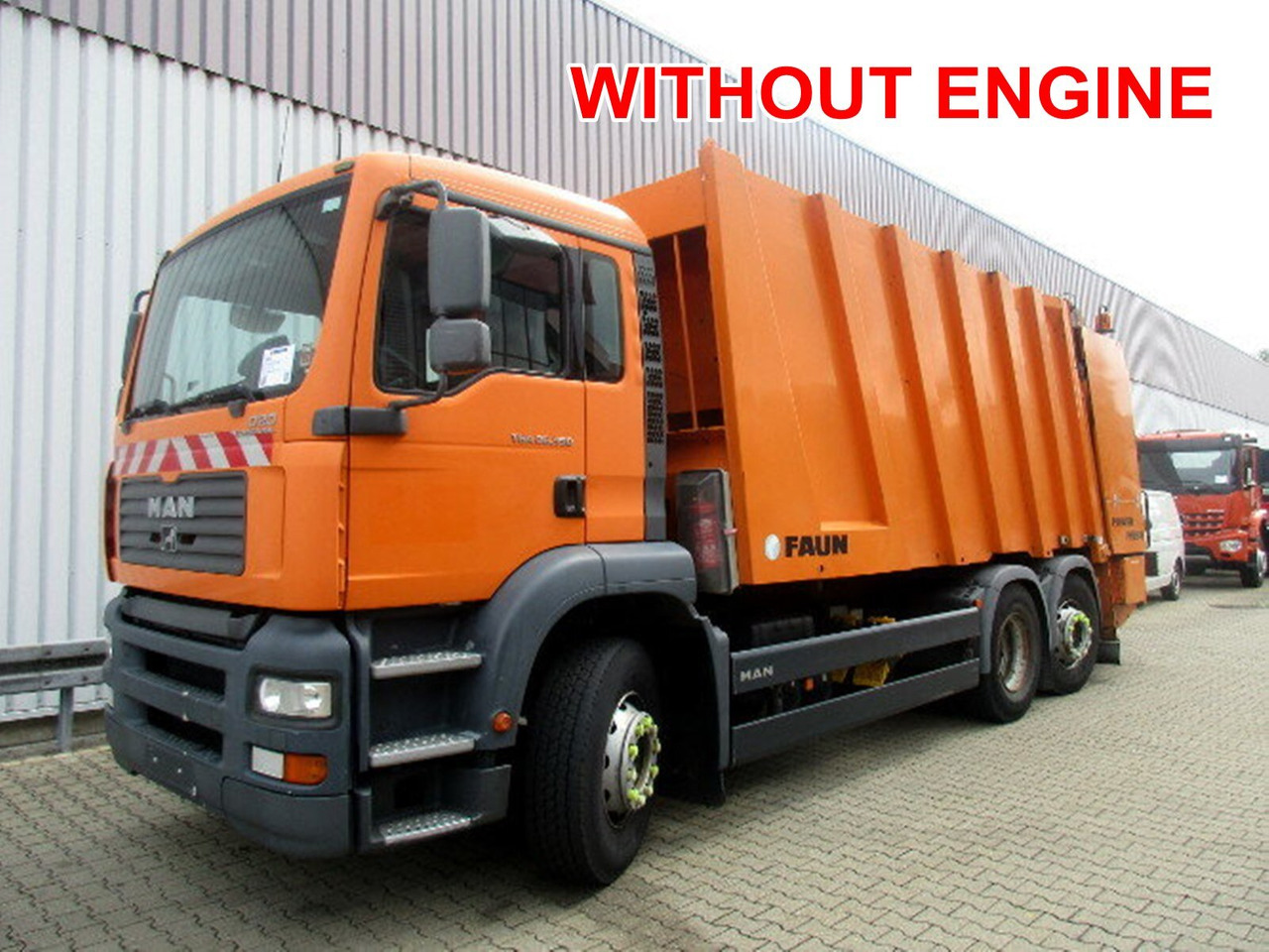 MAN TGA 26.350 6x2-2BL TGA 26.350/400 6x2-2BL FAUN POWER PRESS 524, OHNE MOTOR! - Smetarski tovornjak: slika 1 MAN TGA 26.350 6x2-2BL TGA 26.350/400 6x2-2BL FAUN POWER PRESS 524, OHNE MOTOR! - Smetarski tovornjak: slika 1