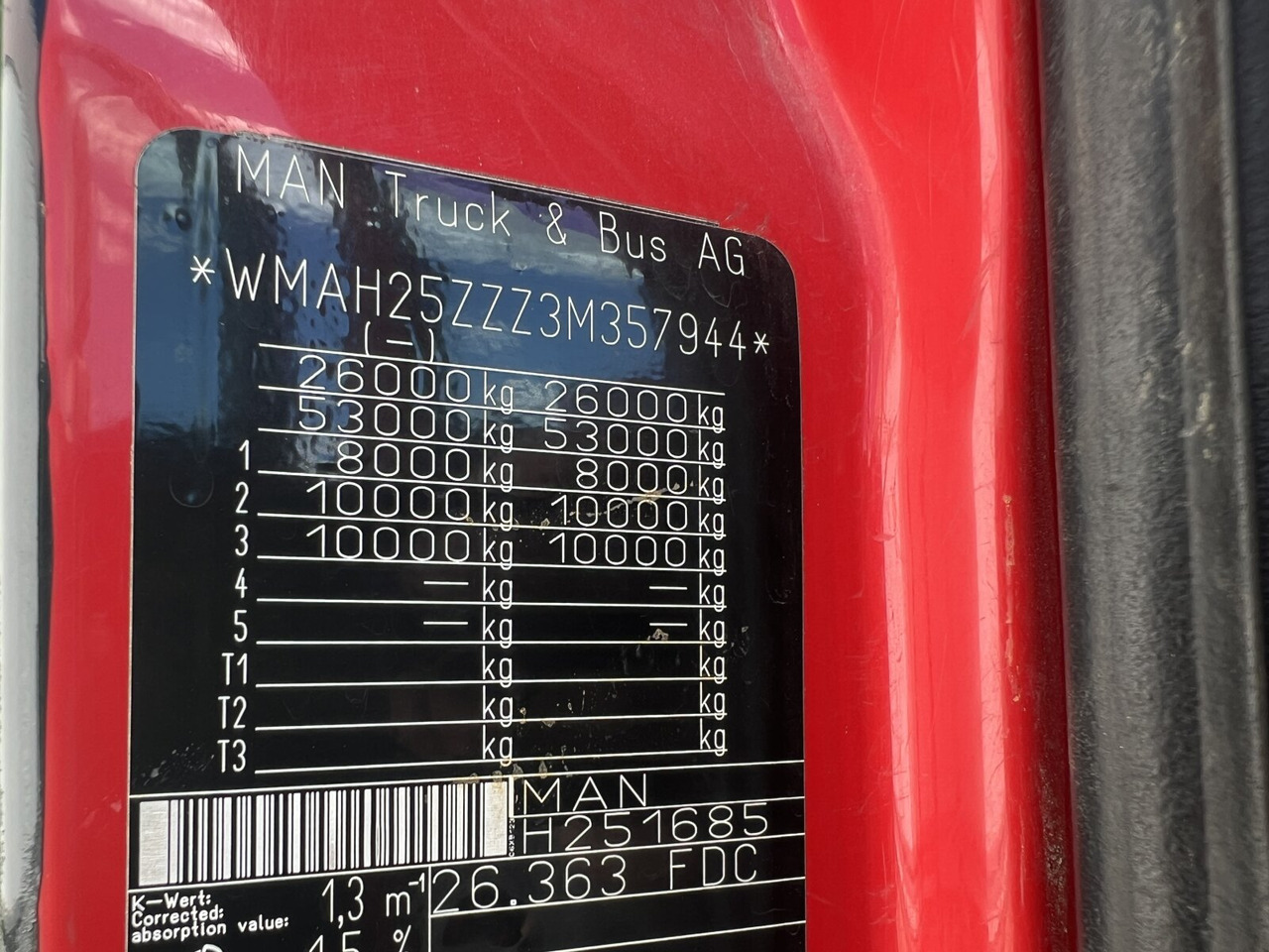 MAN TGA 26.363/410 6x4 BB TGA 26.363/410 6x4 BB, 2-S-Alukipper - Tovornjak prekucnik, Tovornjak z dvigalom: slika 2 MAN TGA 26.363/410 6x4 BB TGA 26.363/410 6x4 BB, 2-S-Alukipper - Tovornjak prekucnik, Tovornjak z dvigalom: slika 2