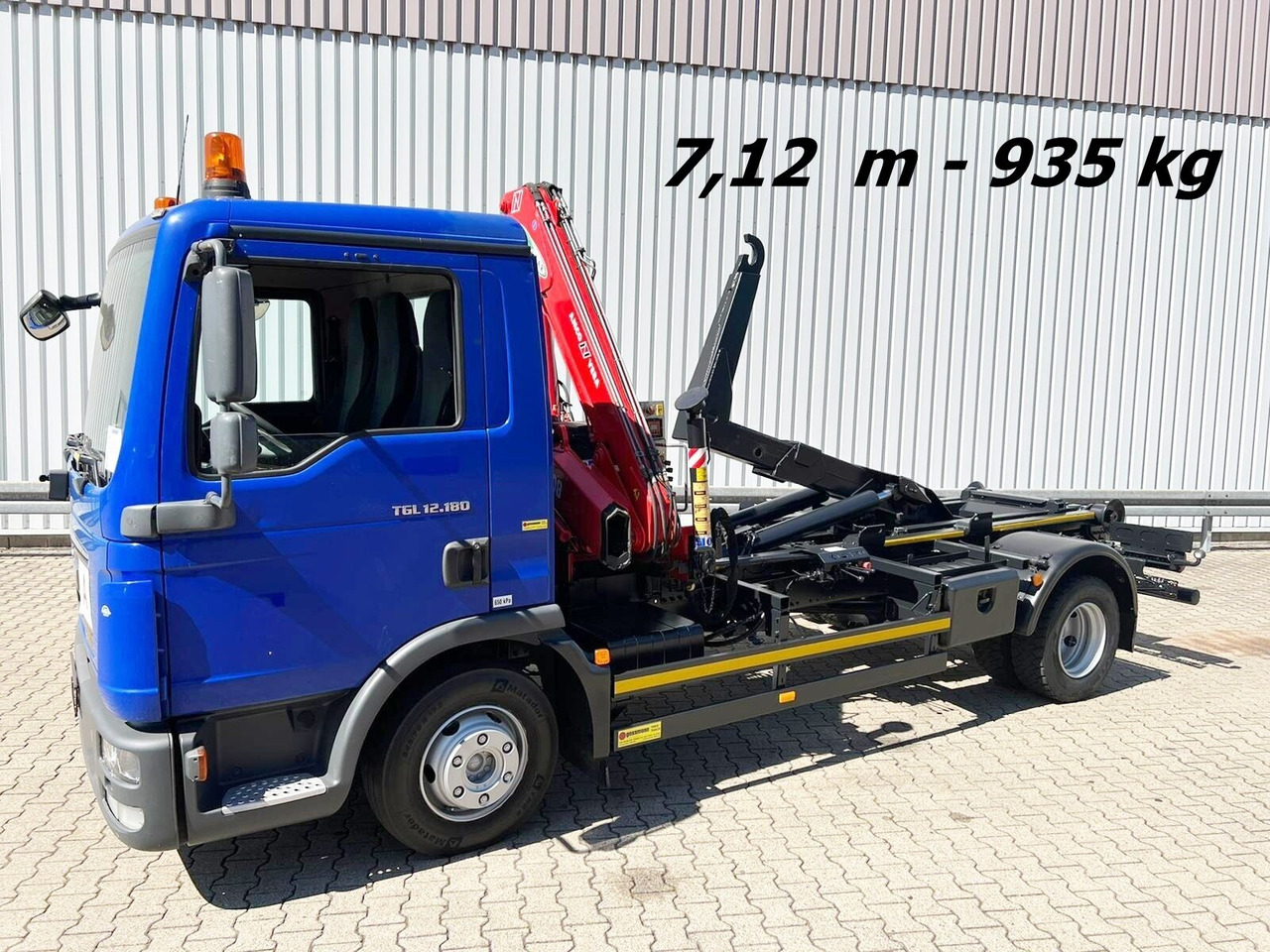 MAN TGL 12.180/210 4x2 BB TGL 12.180/210 4x2 BB, City-Abroller, Kran AMCO VEBA 807N2S - Kotalni prekucni tovornjak, Tovornjak z dvigalom: slika 1 MAN TGL 12.180/210 4x2 BB TGL 12.180/210 4x2 BB, City-Abroller, Kran AMCO VEBA 807N2S - Kotalni prekucni tovornjak, Tovornjak z dvigalom: slika 1
