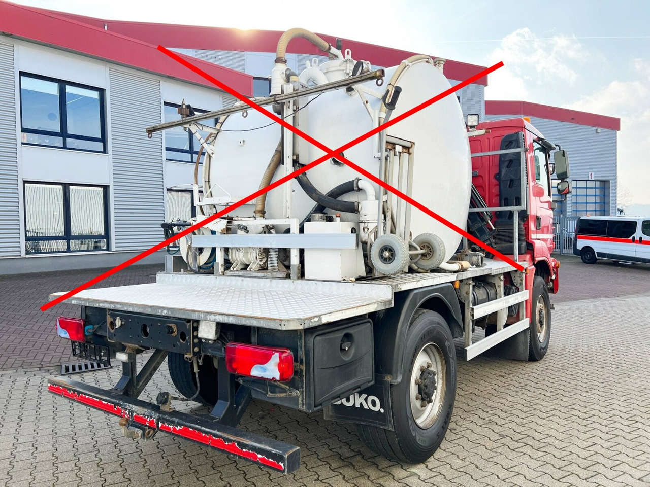 Tovornjak-šasija MAN TGM 13.250/340 4X4 BL TGM 13.250/340 4X4BL, Einzelbereifung, 2x VORHANDEN: slika 11