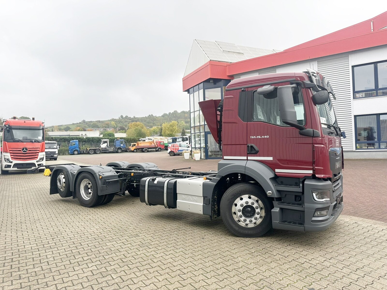 Nov Tovornjak-šasija MAN TGS 26.440 6x2-4 LL CH TGS 26.440 6x2-4 LL CH, Lenk-/Liftachse, Navi, LED: slika 10