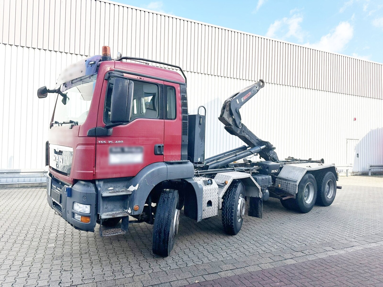 MAN TGS 35.480 8X4 BL TGS 35.400 8x4 BL, Schub-Knick bis 6,5m Container - Kotalni prekucni tovornjak: slika 1 MAN TGS 35.480 8X4 BL TGS 35.400 8x4 BL, Schub-Knick bis 6,5m Container - Kotalni prekucni tovornjak: slika 1