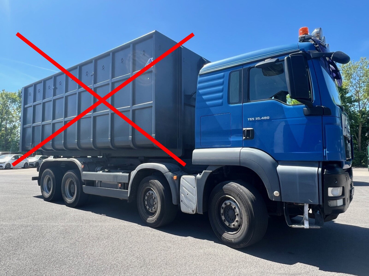 MAN TGS 35.480 8x4 BL TGS 35.480 8x4 BL - Kotalni prekucni tovornjak: slika 1 MAN TGS 35.480 8x4 BL TGS 35.480 8x4 BL - Kotalni prekucni tovornjak: slika 1