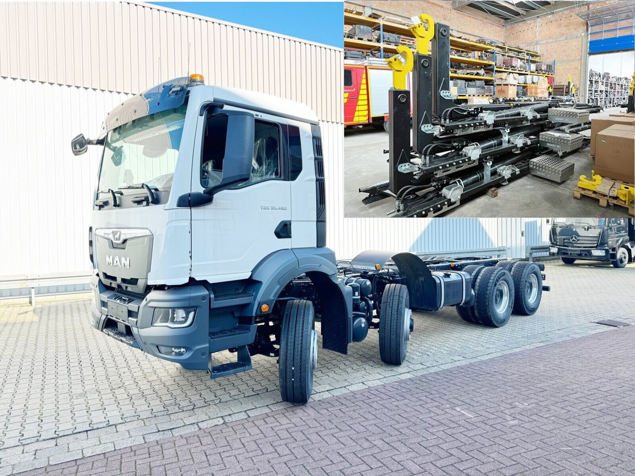 MAN TGS 35.480 8x6H BL CH TGS 35.480 8x6H BL CH, HydroDrive, Navi, Nebenantrieb - Kotalni prekucni tovornjak: slika 1 MAN TGS 35.480 8x6H BL CH TGS 35.480 8x6H BL CH, HydroDrive, Navi, Nebenantrieb - Kotalni prekucni tovornjak: slika 1