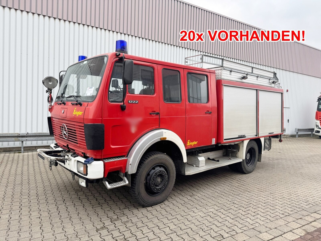 Mercedes-Benz 1222 AF 4x4 Doka 1222 AF 4x4 Doka, LF 16 TS - Reševalno vozilo: slika 1 Mercedes-Benz 1222 AF 4x4 Doka 1222 AF 4x4 Doka, LF 16 TS - Reševalno vozilo: slika 1