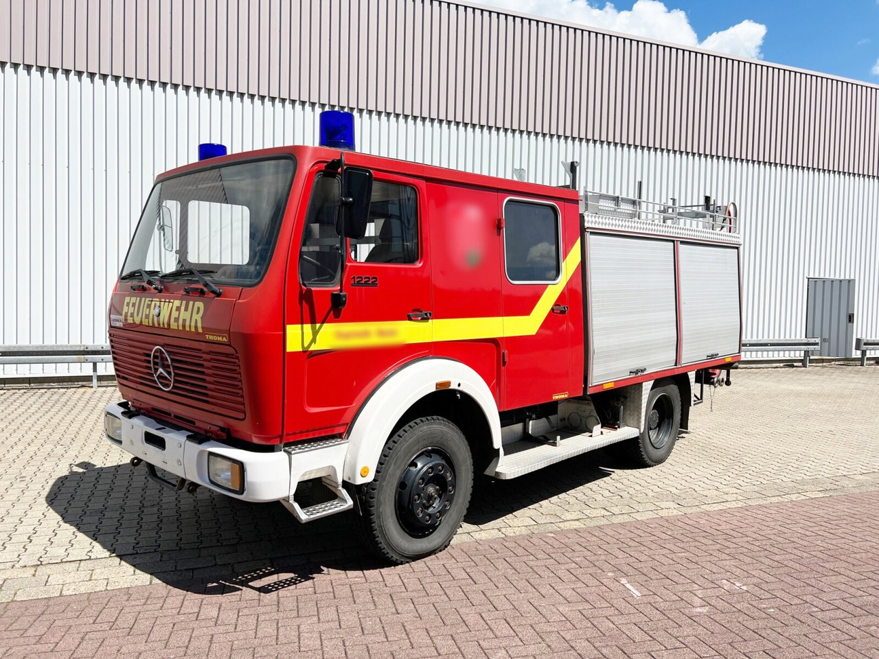 Mercedes-Benz 1222 AF 4x4 Doka, LHF 16 1222 AF 4x4 Doka, LHF 16 - Gasilsko vozilo: slika 1 Mercedes-Benz 1222 AF 4x4 Doka, LHF 16 1222 AF 4x4 Doka, LHF 16 - Gasilsko vozilo: slika 1