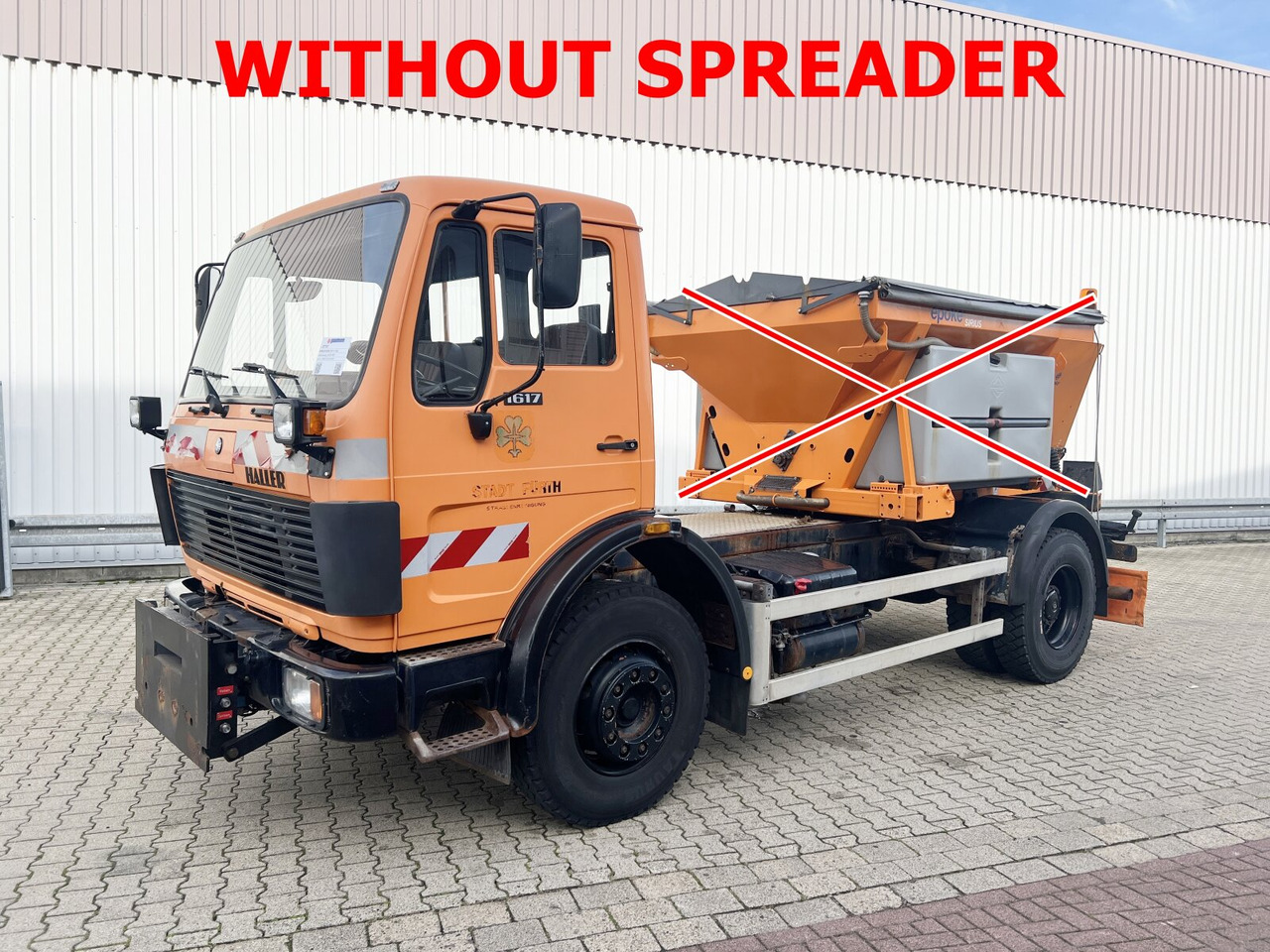 Mercedes-Benz 1617 C 4x2 1617 C 4x2, Winterdienstausstattung - Vozilo za zimsko službo: slika 1 Mercedes-Benz 1617 C 4x2 1617 C 4x2, Winterdienstausstattung - Vozilo za zimsko službo: slika 1