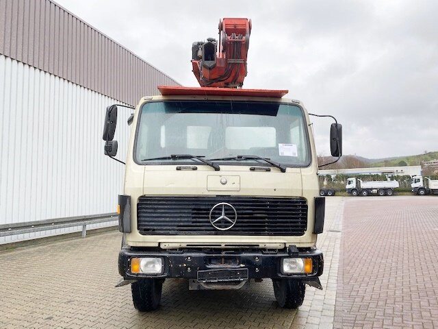 Tovornjak z dvigalom, Tovornjak s kesonom Mercedes-Benz 2635 6x4 2635 6x4, V8, Heckkran Palfinger PK 28000, Funk, 28,5m-280kg: slika 9