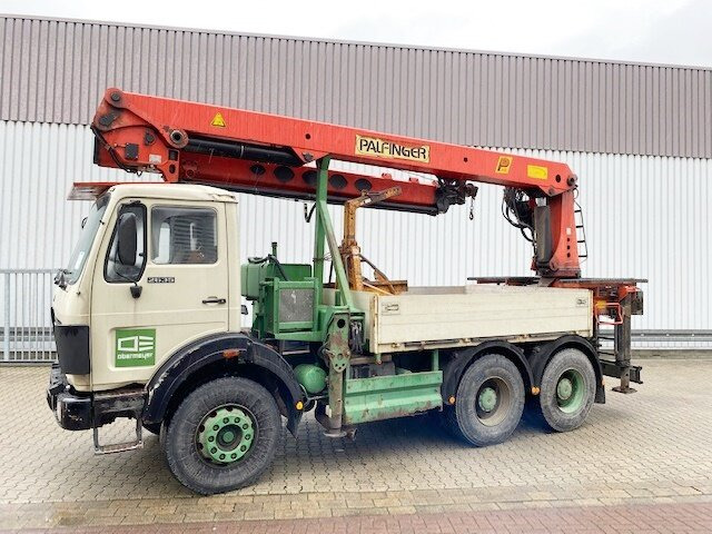 Tovornjak z dvigalom, Tovornjak s kesonom Mercedes-Benz 2635 6x4 2635 6x4, V8, Heckkran Palfinger PK 28000, Funk, 28,5m-280kg: slika 14