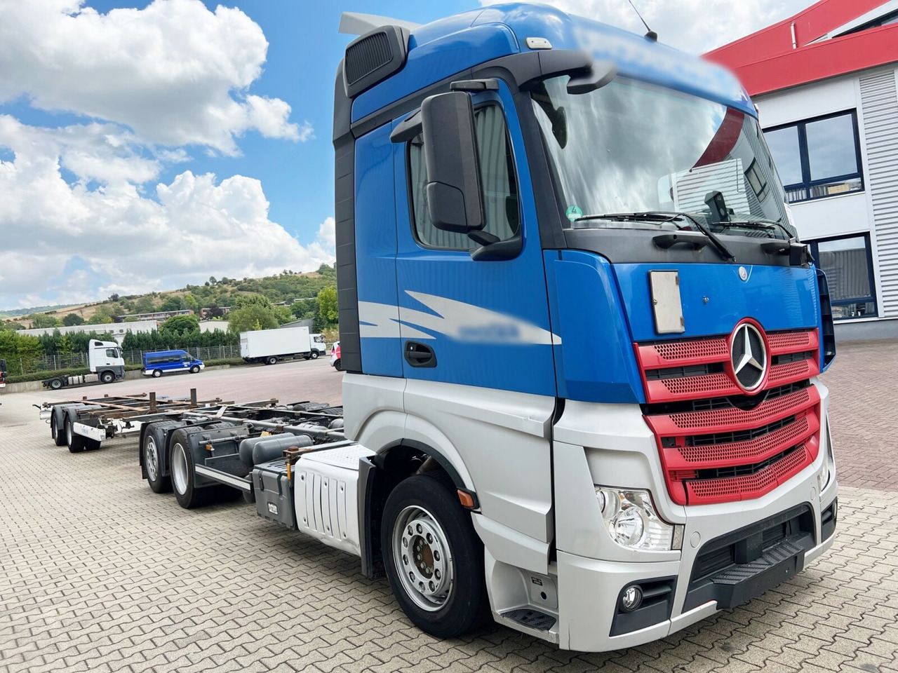 Kontejnerski tovornjak/ Tovornjak z zamenljivim tovoriščem Mercedes-Benz Actros 2542 L/nR 6x2 Actros 2542 L/nR 6x2, Retarder, Standklima, StreamSpace, SoloStar: slika 9
