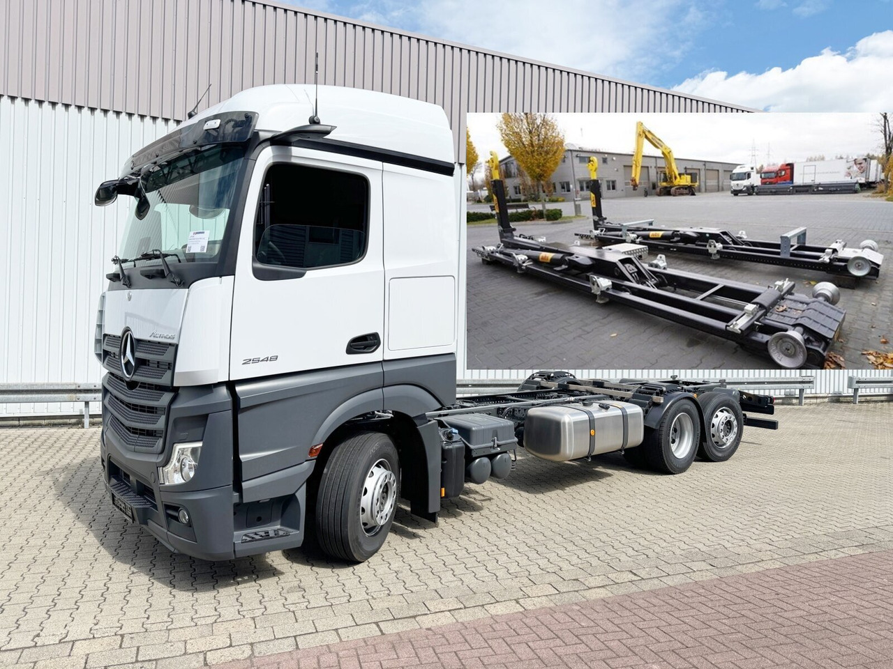 Mercedes-Benz Actros 2548 L 6x2 Actros 2548 L 6x2, Retarder, Lenk-/Liftachse, Navi, MirrorCam, MultimediaCockpit - Kotalni prekucni tovornjak: slika 1 Mercedes-Benz Actros 2548 L 6x2 Actros 2548 L 6x2, Retarder, Lenk-/Liftachse, Navi, MirrorCam, MultimediaCockpit - Kotalni prekucni tovornjak: slika 1