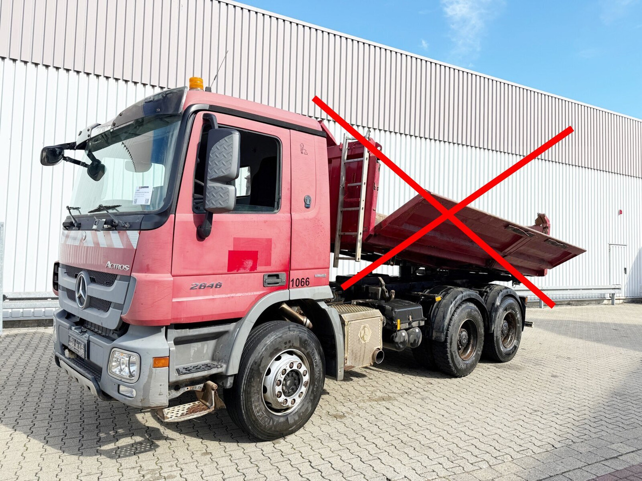 Mercedes-Benz Actros 2646 K 6x4 Actros 2646 K 6x4, Retarder - Tovornjak-šasija: slika 1 Mercedes-Benz Actros 2646 K 6x4 Actros 2646 K 6x4, Retarder - Tovornjak-šasija: slika 1