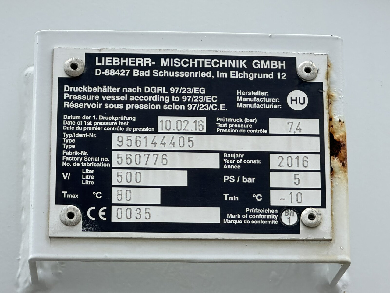 Mercedes-Benz Arocs 3251 LB 8x4/4 Arocs 3251 LB 8x4/4, Betonmischer Liebherr ca. 9m³ - Avtomešalec: slika 4 Mercedes-Benz Arocs 3251 LB 8x4/4 Arocs 3251 LB 8x4/4, Betonmischer Liebherr ca. 9m³ - Avtomešalec: slika 4