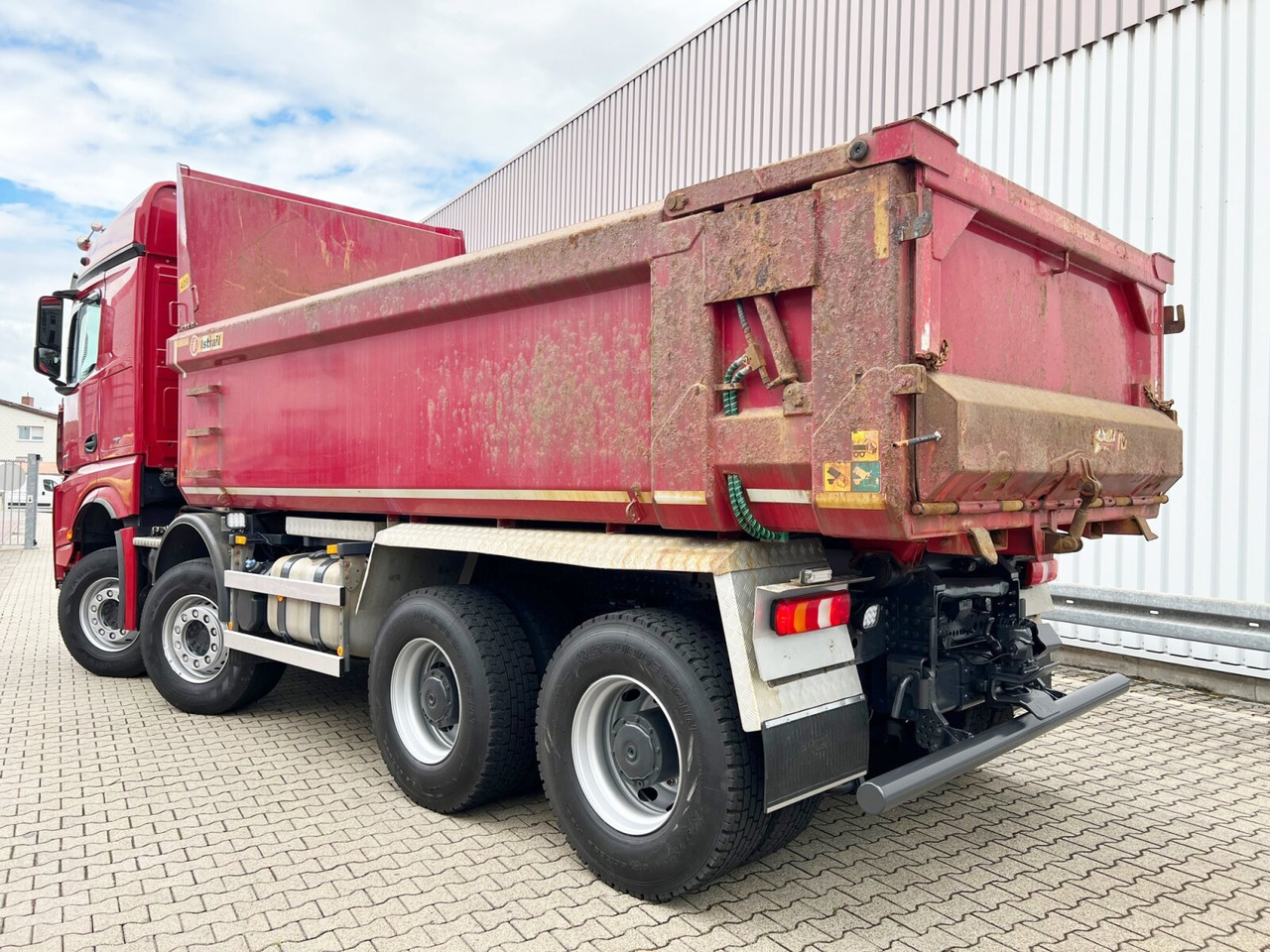 Mercedes-Benz Arocs 3263 8x4/4 Arocs 3263 8x4/4, Retarder, Stahlmulde ca.14m³, Hydr. Heckklappe lizing Mercedes-Benz Arocs 3263 8x4/4 Arocs 3263 8x4/4, Retarder, Stahlmulde ca.14m³, Hydr. Heckklappe: slika 11