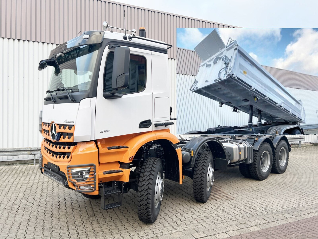 Mercedes-Benz Arocs 4151 AK 8x8/4 Arocs 4151 AK 8x8/4, Grounder - Tovornjak prekucnik: slika 1 Mercedes-Benz Arocs 4151 AK 8x8/4 Arocs 4151 AK 8x8/4, Grounder - Tovornjak prekucnik: slika 1