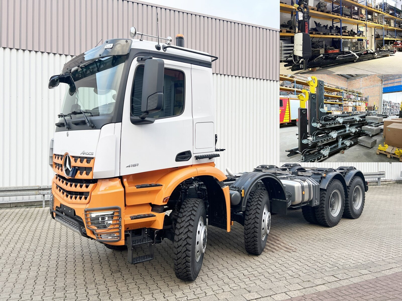 Mercedes-Benz Arocs 4151 AK 8x8/4 Arocs 4151 AK 8x8/4, Grounder - Kotalni prekucni tovornjak: slika 1 Mercedes-Benz Arocs 4151 AK 8x8/4 Arocs 4151 AK 8x8/4, Grounder - Kotalni prekucni tovornjak: slika 1