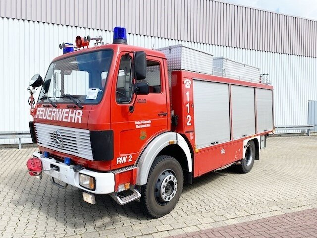 Mercedes-Benz NG 1019 AF 4x4 NG 1019 AF 4x4, Rüstwagen RW-2, Seilwinde - Gasilsko vozilo: slika 1 Mercedes-Benz NG 1019 AF 4x4 NG 1019 AF 4x4, Rüstwagen RW-2, Seilwinde - Gasilsko vozilo: slika 1