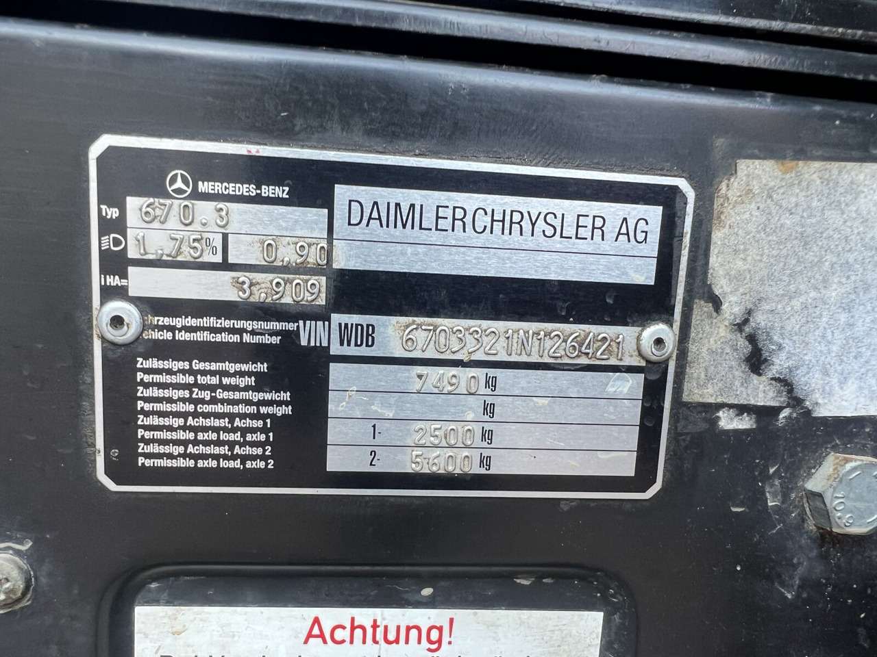 Mercedes-Benz Vario 816 D 4x2 Doka Vario 816 D 4x2 Doka, 2x AHK, Meiller Kipper - Tovornjak prekucnik: slika 5 Mercedes-Benz Vario 816 D 4x2 Doka Vario 816 D 4x2 Doka, 2x AHK, Meiller Kipper - Tovornjak prekucnik: slika 5